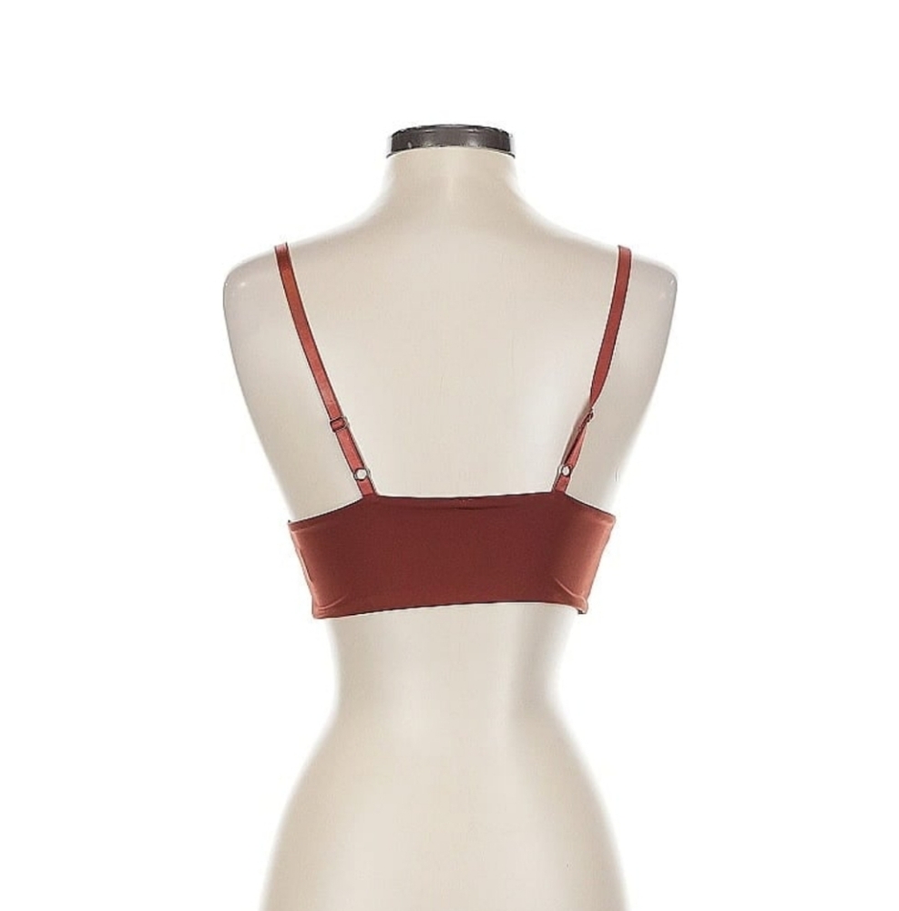 RVCA Small Orange Crop Top - Picture 3 of 5